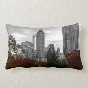 Coussin Rectangle Horizon 2 de New York City dégrossi