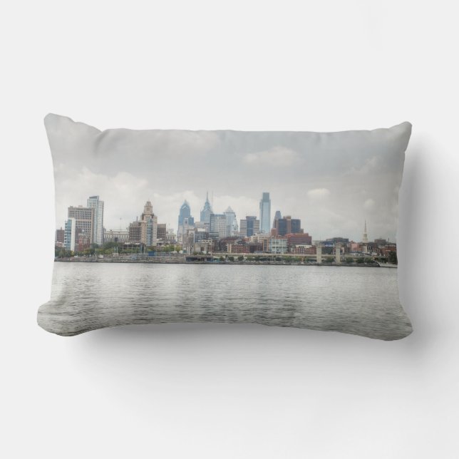 Coussin Rectangle Horizon 2 de Philly (Recto)