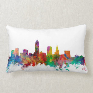 Coussin Rectangle Horizon de Cleveland Ohio