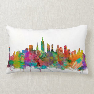 Coussin Rectangle Horizon de New York City