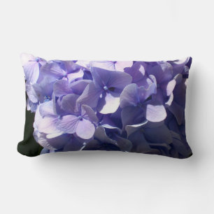 Coussin Rectangle Hydrangée violette