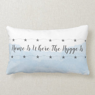 Coussin Rectangle Hygge Cosy Home Citation & Brushstrokies