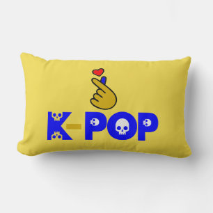Coussin Rectangle I Love KPop Fabulous Soft et Wrinkle free