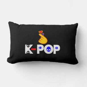 Coussin Rectangle I Love KPop Fabulous Soft et Wrinkle free