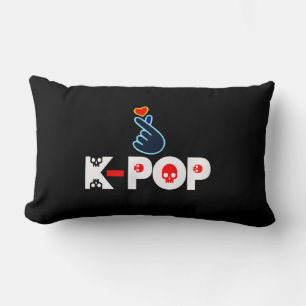 Coussin Rectangle I Love KPop Fabulous Soft et Wrinkle free
