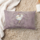 Coussin Rectangle "I May Look Calm" (Couverture)