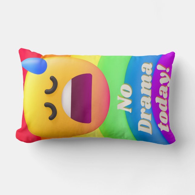 Coussin Rectangle icônes de faces (Recto)