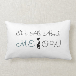 Coussin Rectangle Il est tout au sujet de Meow