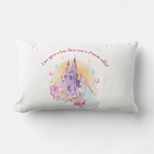 Coussin Rectangle Il était une fois (Recto)