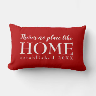 Coussin Rectangle Il n'y a pas d'endroit comme la maison Mignon pers