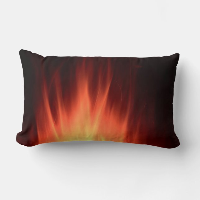 Coussin Rectangle Illustration de feu rouge (Recto)