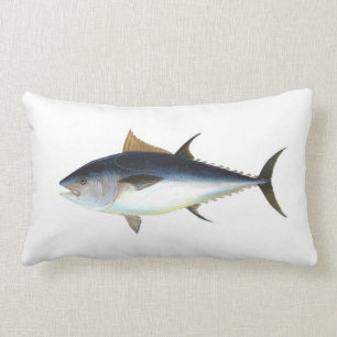 Coussin Rectangle Illustration de thon de thonine
