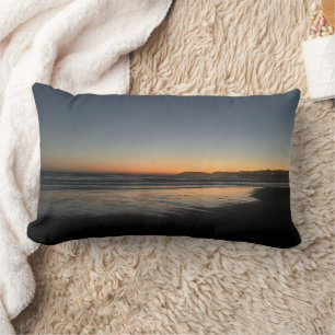 Coussin Rectangle Image De Dusk Jusqu'À La Lumière Du Jour À La Plag