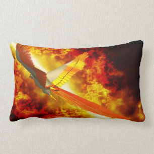 Coussin Rectangle Imaginaire de Phoenix gothique
