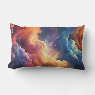 Coussin Rectangle Imaginaire Sky Vibe rêve Multicolore Cloudscape