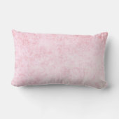 Coussin Rectangle Impression de texture de velours rose clair (Verso)