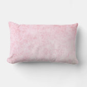 Coussin Rectangle Impression de texture de velours rose clair (Recto)