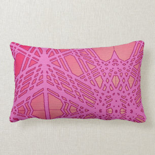 Coussin Rectangle Impression Motif Architectural