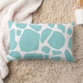 Coussin Rectangle Imprimer Giraffe Bleue (Couverture)
