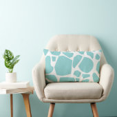 Coussin Rectangle Imprimer Giraffe Bleue (Chaise)