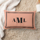 Coussin Rectangle Initiales série classique (Couverture)