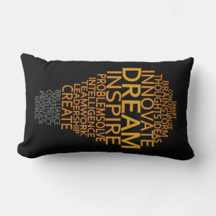Coussin Rectangle Inspiration ampoule projecteur personnalisé oreill