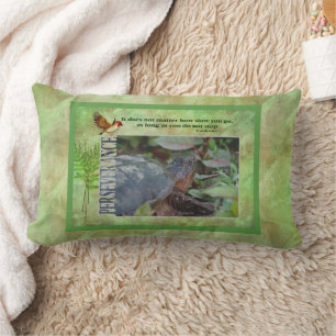 Coussin Rectangle Inspiration de la résistance de la tortue