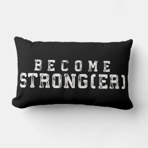 Coussin Rectangle Inspiration Poids Lifting - Devenez Plus Forte - G