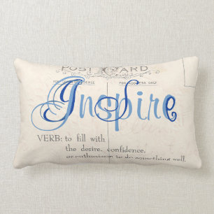 Coussin Rectangle Inspirez le carreau lombaire