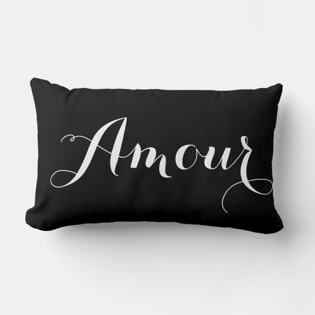 Coussin Rectangle Intrigue amoureuse (Recto)