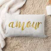 Coussin Rectangle Intrigue amoureuse - brosse de typographie de (Couverture)