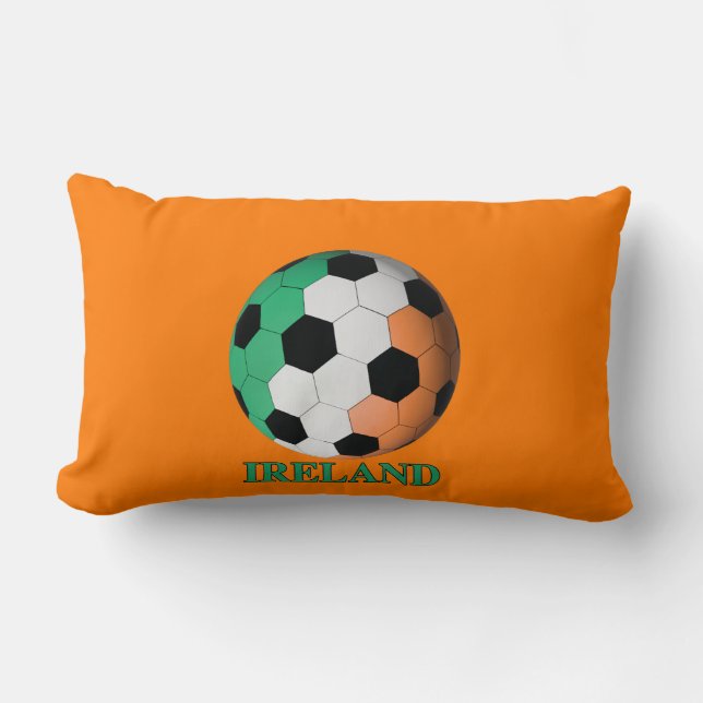 Coussin Rectangle Ireland soccer (Recto)