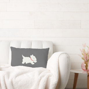 Coussin Rectangle Izzie le Westie