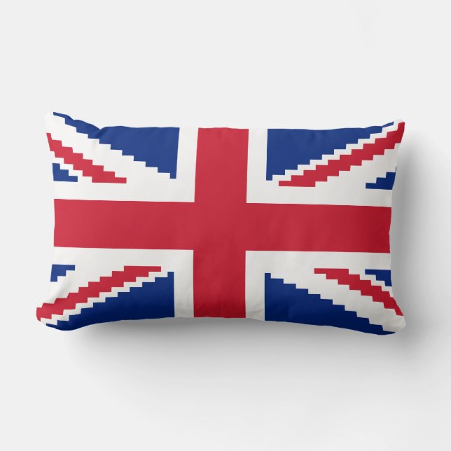Coussin Rectangle Jack Pixel Union 8 bits (Recto)