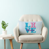 Coussin Rectangle ♊ J'Aime Gemini-Best Zodiac Signal Fab Lumbar (Chaise)