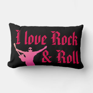 Coussin Rectangle J'aime Rock & roll