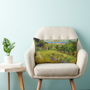 Coussin Rectangle Jardin de Daubigny par Vincent van Gogh, Le Jardin
