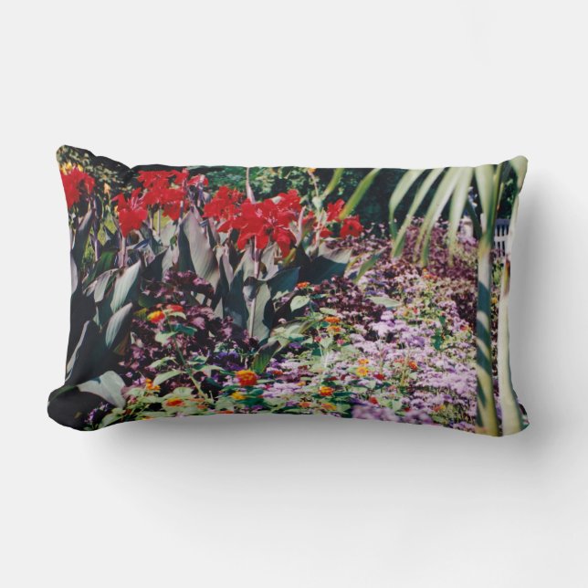 Coussin Rectangle Jardin de guérison (Recto)