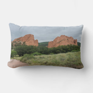 Coussin Rectangle Jardin des dieux Monolithes le long du sentier