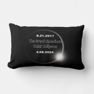 Coussin Rectangle Jardin solaire à double date 2024 et 2017