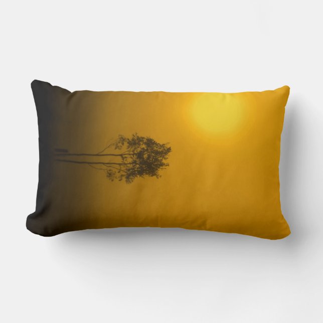 Coussin Rectangle Jaune de moutarde (Recto)