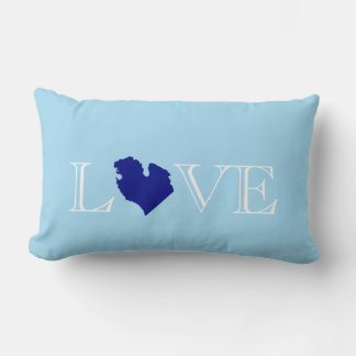 Coussin Rectangle Je coeur Michigan