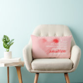 Coussin Rectangle Je suis (rose) (Chaise)