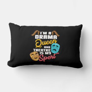 Coussin Rectangle Je Suis Une Reine Du Drame