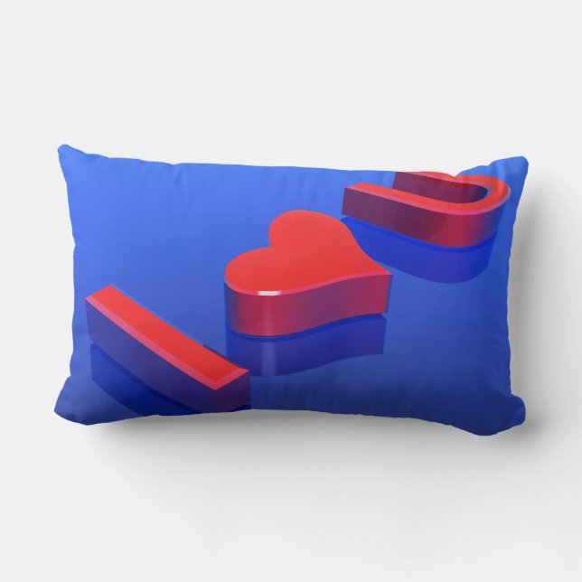 Coussin Rectangle Je T'Aime (Verso)