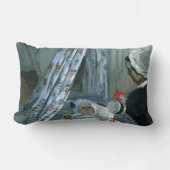 Coussin Rectangle Jean Monet dans son berceau par Claude Monet (Recto)