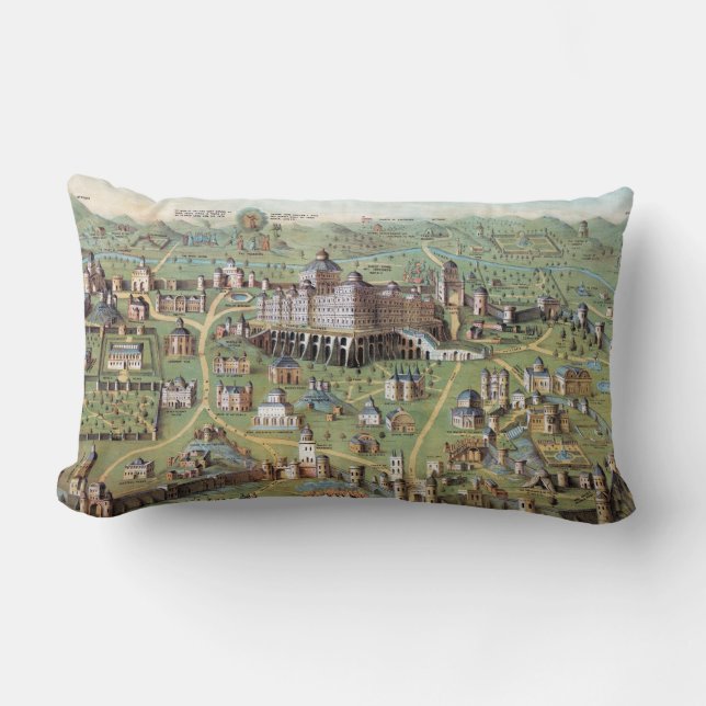 COUSSIN RECTANGLE JÉRUSALEM ANTIQUE (Recto)