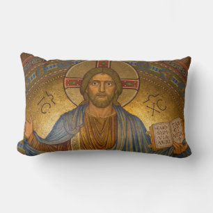 Coussin Rectangle Jésus Christ - Belle oeuvre chrétienne