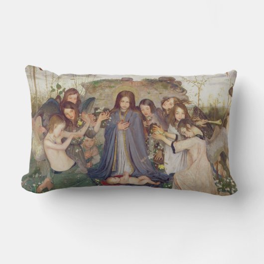 COUSSIN RECTANGLE JÉSUS ENFANT (Recto)