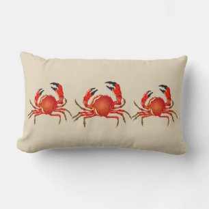 Coussin Rectangle Jetée Coussin-Crabes